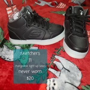 Sketchers kids light up shoes